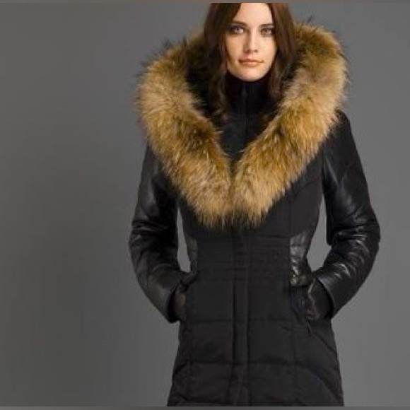 Beautiful Leather\Fur Danier Jacket. - Picture 1 of 4